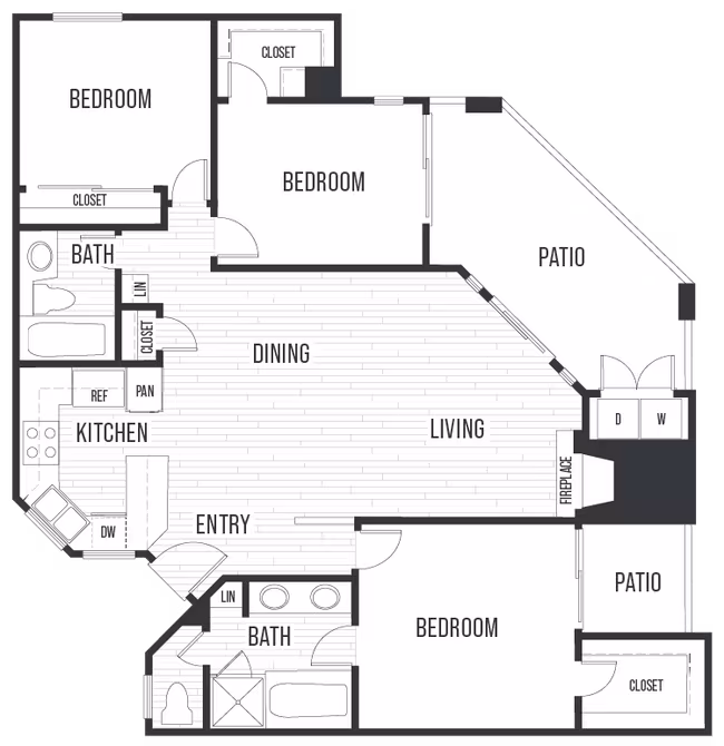 Unit 2-0215 2-0215 floor plan